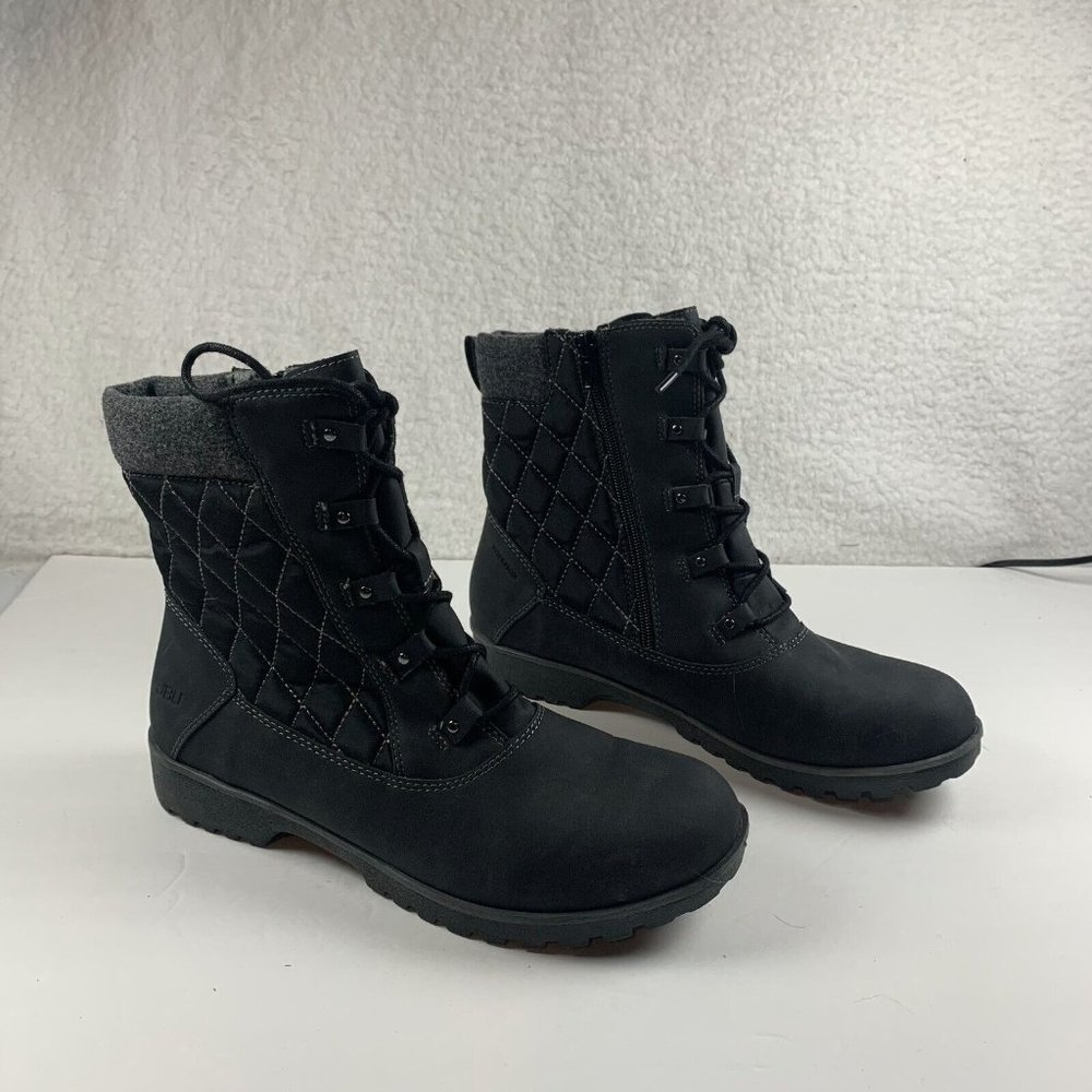 JBU by Jambu Summit B2SMT01 Water Repellent Boot Women's 9.5M Black Quilted 8022